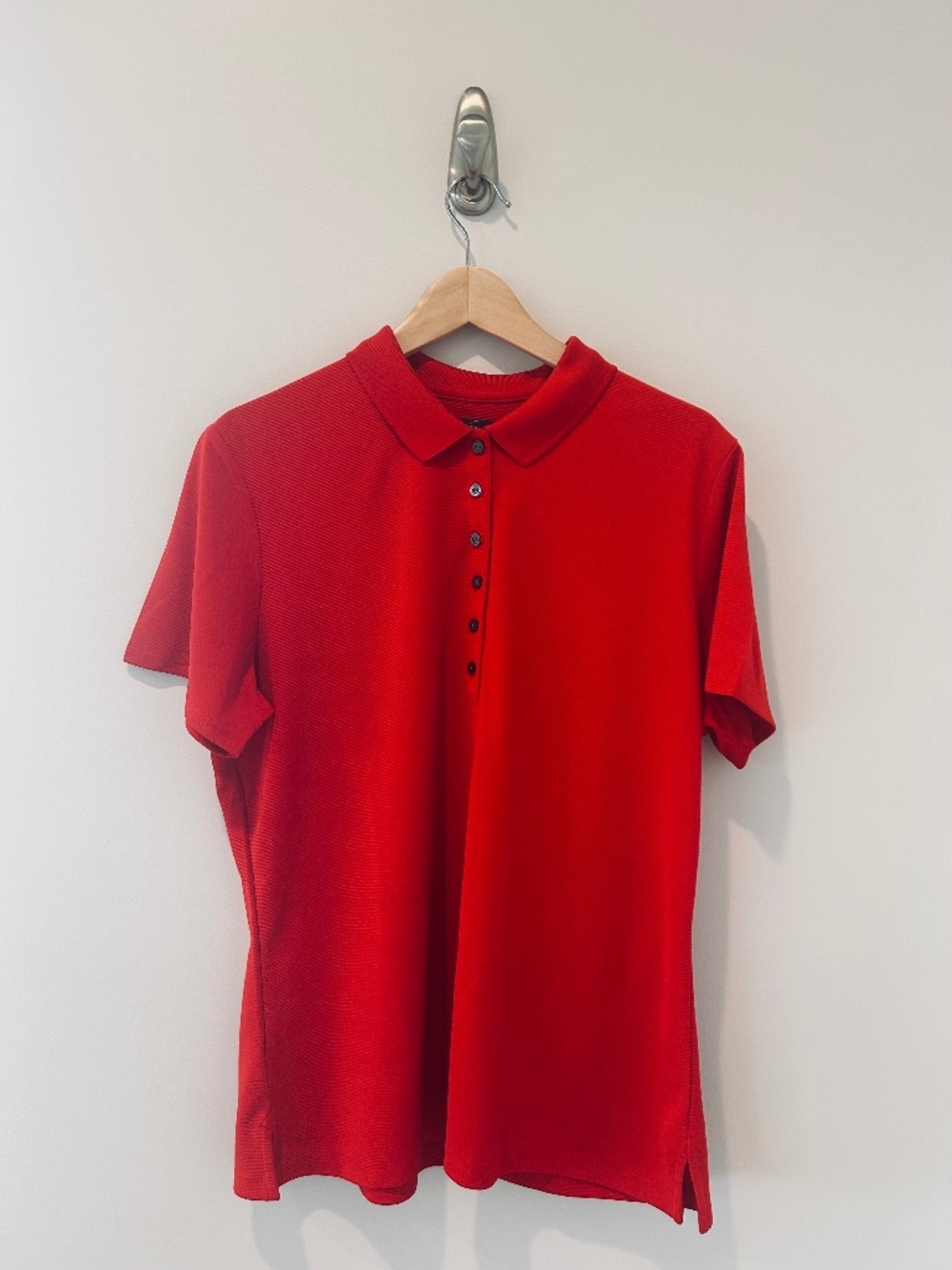 NWOT Jack Nicklaus Classic Polo Women's Golf Shirt in Dune Red Sz XL